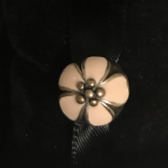 Pink cherry blossom clip charm - Picture 2 of 2